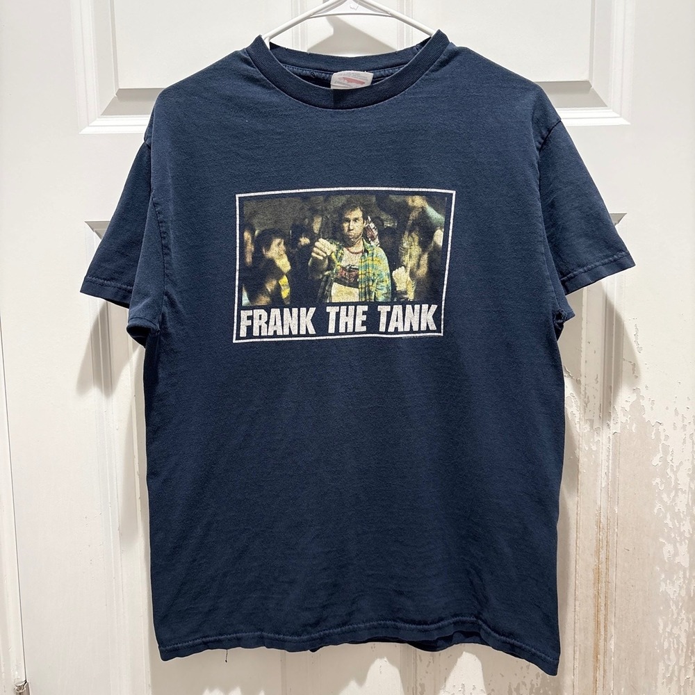 Vintage 2003 Old School Frank The Tank Will Ferrell Movie Promo T-Shirt Medium